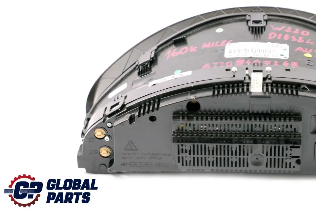 Mercedes S-Class W220 Instrument Cluster Speedo Clocks Automatic A2205408247 - SKU rhd-A2205407247 - Part number A2205407247