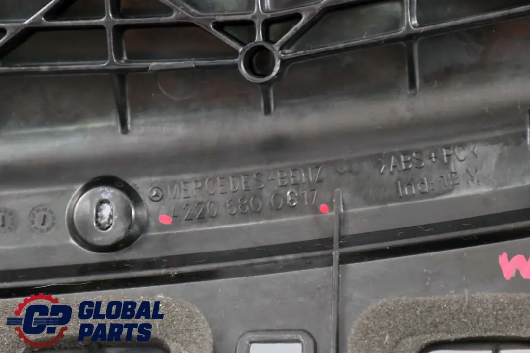  Mercedes-Benz S-Class W220 Foot Driver Panel Cover Trim Black Right - SKU rhd-A2206800617 - Part number A2206800617