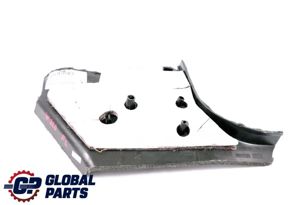 Mercedes-Benz S-Class W220 Left Front Kick Panel Trim Cover Black to with Part number A2206801780 Mercedes-Benz S-Class W220 Left Front Kick Panel Trim Cover Black - SKU rhd-A2206801780 - Part number A2206801780