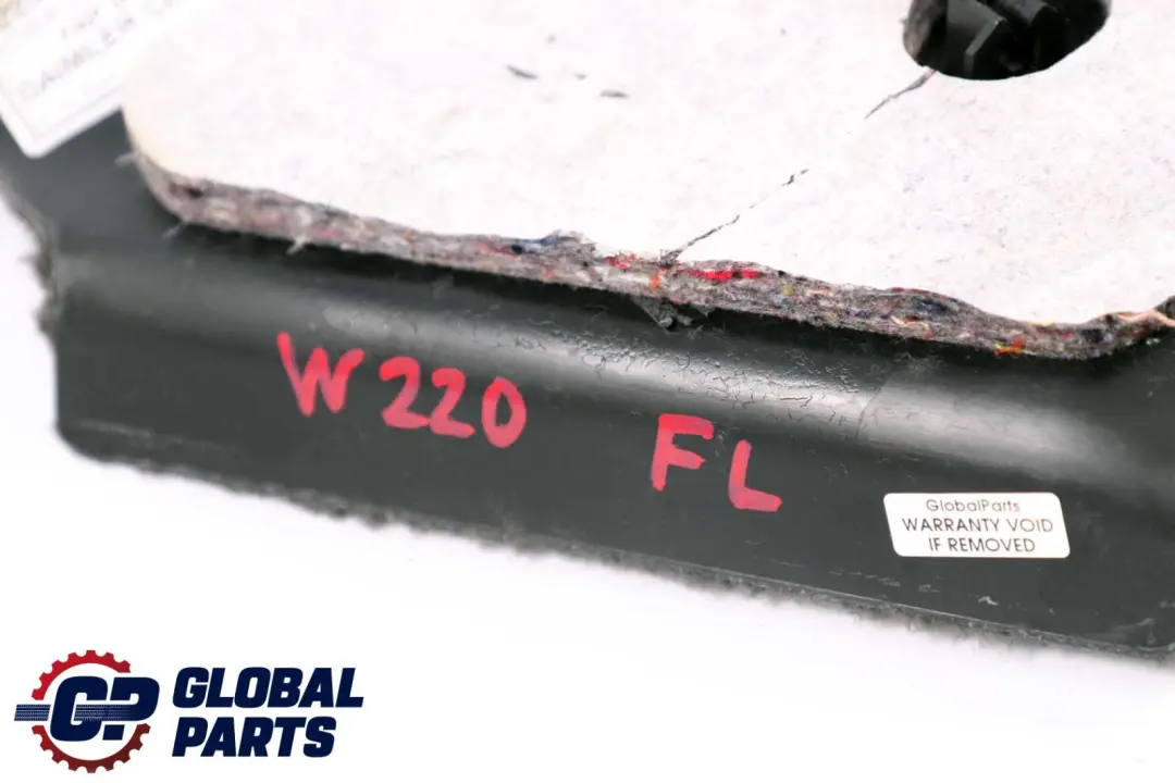 Mercedes-Benz S-Class W220 Left Front Kick Panel Trim Cover Black to with Part number A2206801780 Mercedes-Benz S-Class W220 Left Front Kick Panel Trim Cover Black - SKU rhd-A2206801780 - Part number A2206801780