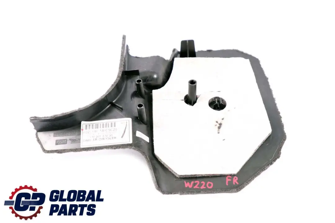  Mercedes-Benz S-Class W220 Right Front Kick Panel Trim Cover Black - SKU rhd-A2206801880 - Part number A2206801880