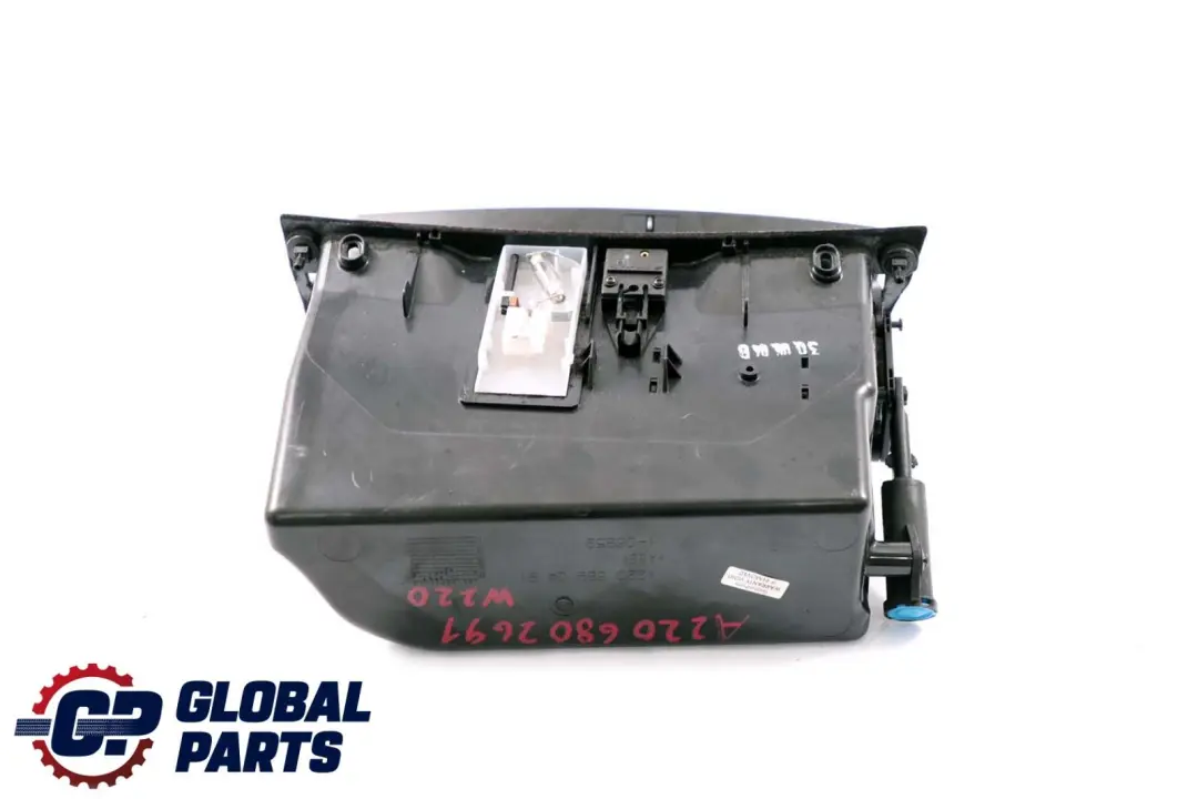 Mercedes-Benz S-Class W220 Dashboard Storage Glove Box Black A2206890491 to with Part number A2206802691 Mercedes-Benz S-Class W220 Dashboard Storage Glove Box Black A2206890491 - SKU rhd-A2206802691 - Part number A2206802691