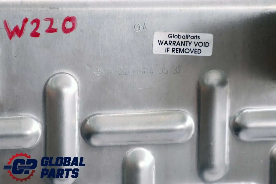 Mercedes CL S Class C215 W220 Passenger Foot Rest Support Panel - SKU rhd-A2206840537 - Part number A2206840537