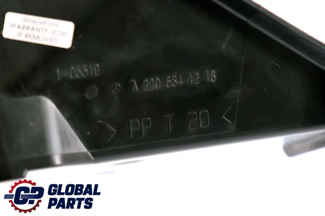 Class C215 W220 Brake Pedal Cover Trim Housing to Mercedes CL S with Part number A2206841218 Mercedes CL S Class C215 W220 Brake Pedal Cover Trim Housing - SKU rhd-A2206841218 - Part number A2206841218