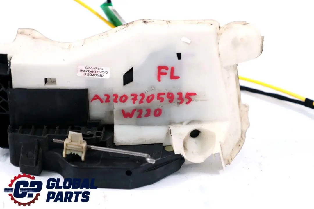 Front Left Door Lock Latch Mechanism Actuator to Mercedes S-Class W220 with Part number A2207205935 Mercedes S-Class W220 Front Left Door Lock Latch Mechanism Actuator - SKU rhd-A2207205935 - Part number A2207205935