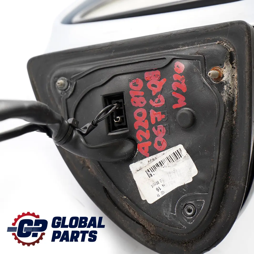 Mercedes-Benz C215 W220 Right Wing Door Mirror Auto Dip Horizon Blue to with Part number A2208100676 Mercedes-Benz C215 W220 Right Wing Door Mirror Auto Dip Horizon Blue - SKU rhd-A2208100676-QB - Part number A2208100676
