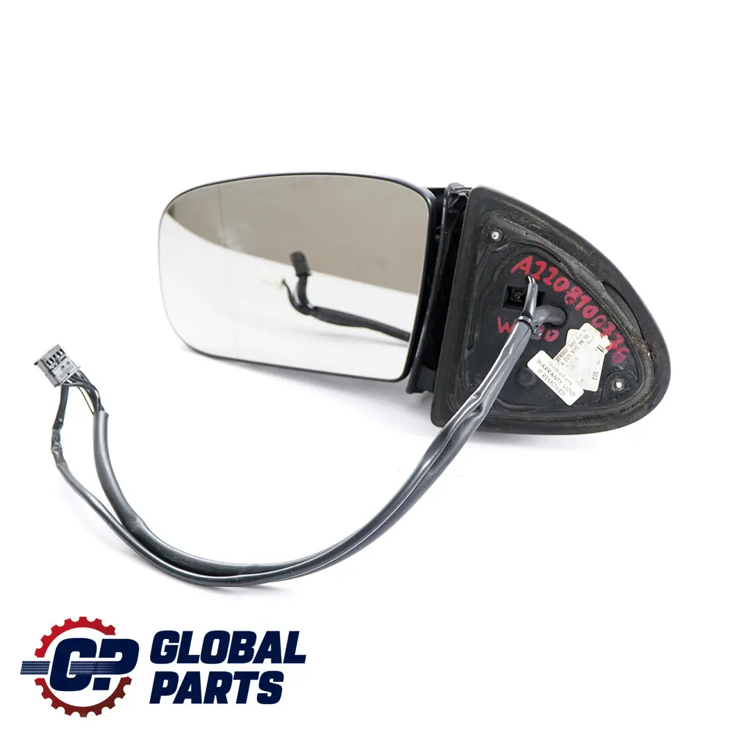 Mercedes-Benz CL S C215 W220 Left N/S Outside Base Wing Door Mirror Foldable to with Part number A2208100776 Mercedes-Benz CL S C215 W220 Left N/S Outside Base Wing Door Mirror Foldable - SKU rhd-A2208100776 - Part number A2208100776