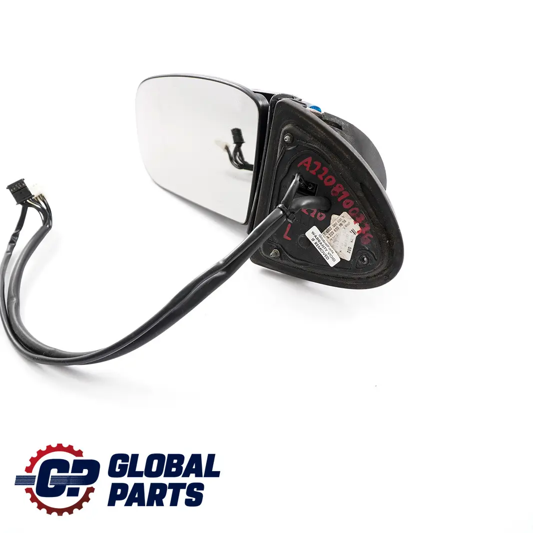  Mercedes-Benz CL S C215 W220 Left N/S Outside Base Wing Door Mirror Foldable - SKU rhd-A2208100776 - Part number A2208100776