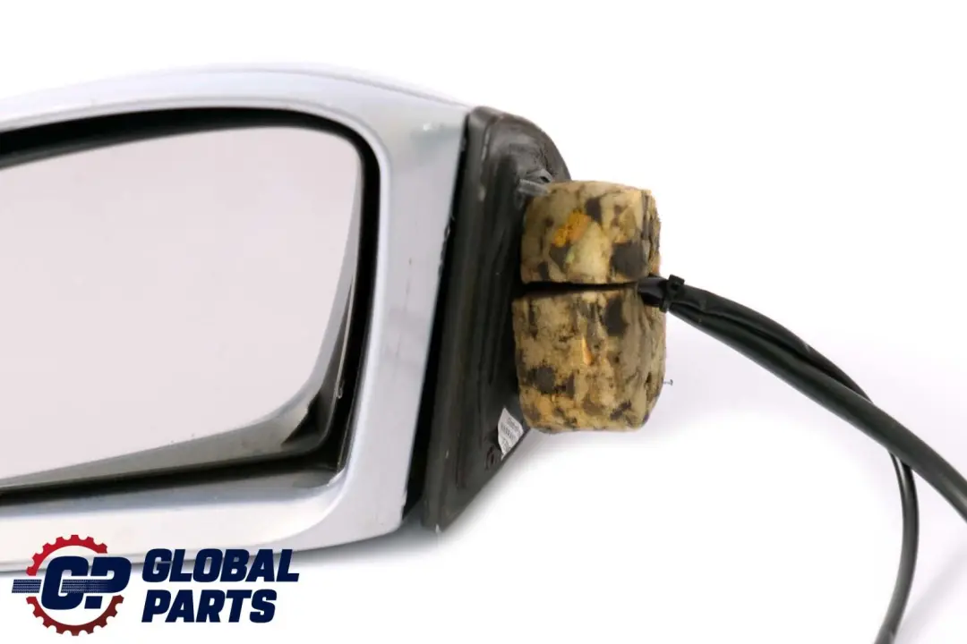 Mercedes CL S Class C215 W220 Left N/S Wing Door Mirror Blue Chalcedonblau - SKU rhd-A2208100776-QB - Part number A2208100776