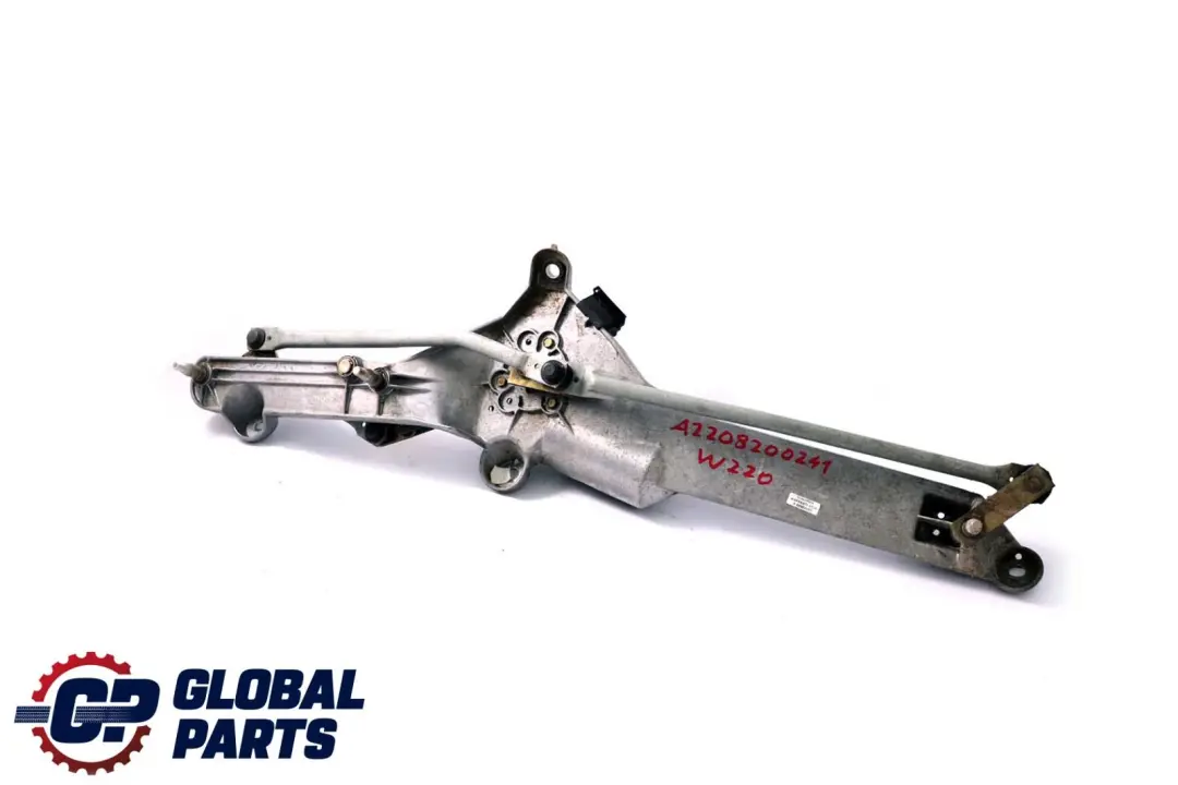 Windscreen Wiper Linkage Motor System to Mercedes C215 W220 with Part number A2208200241 Mercedes C215 W220 Windscreen Wiper Linkage Motor System - SKU RHD-A2208200241 - Part number A2208200241
