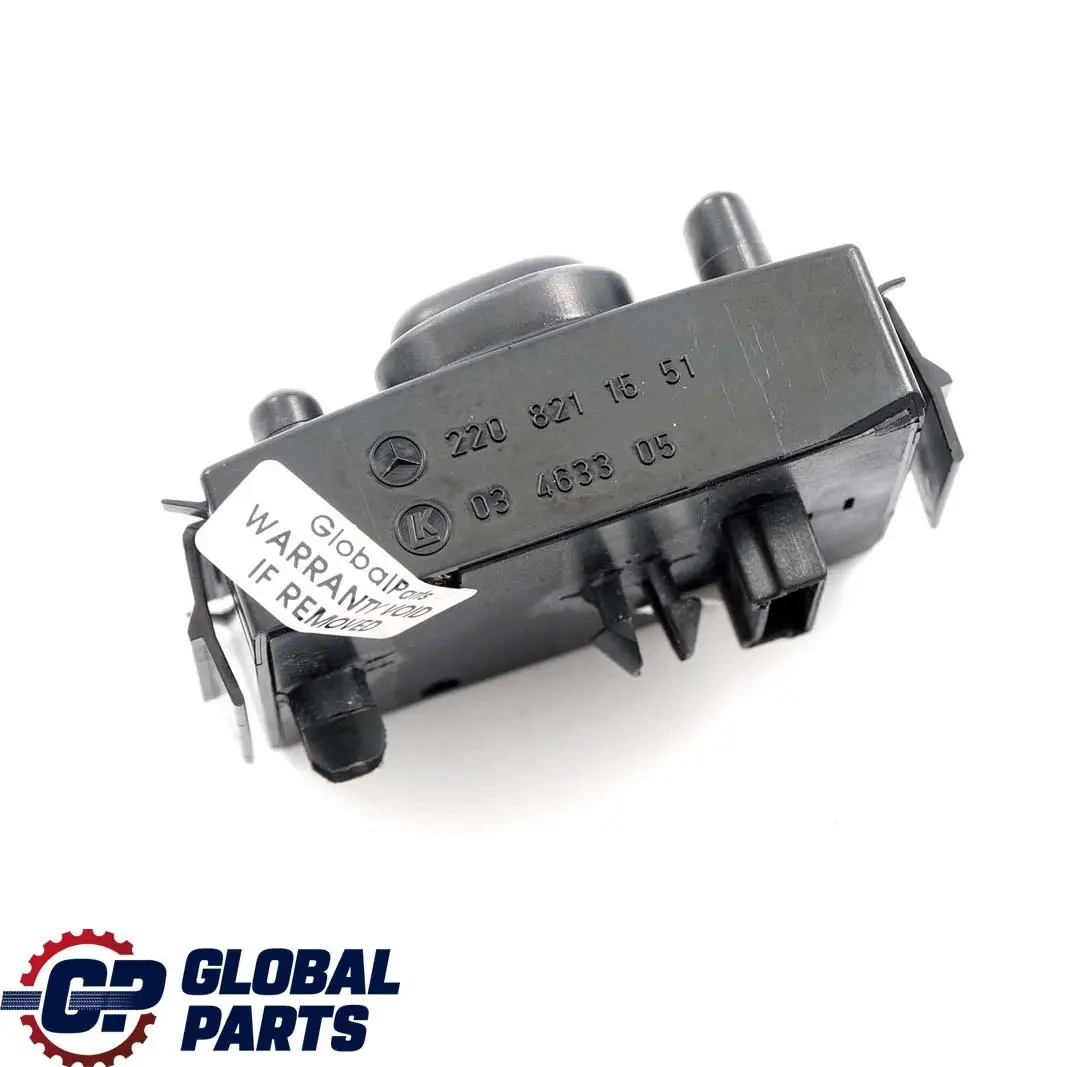 Mercedes-Benz CL S C215 W220 Wing Mirror Control Switch Button to with Part number A2208211551 Mercedes-Benz CL S C215 W220 Wing Mirror Control Switch Button - SKU rhd-A2208211551 - Part number A2208211551