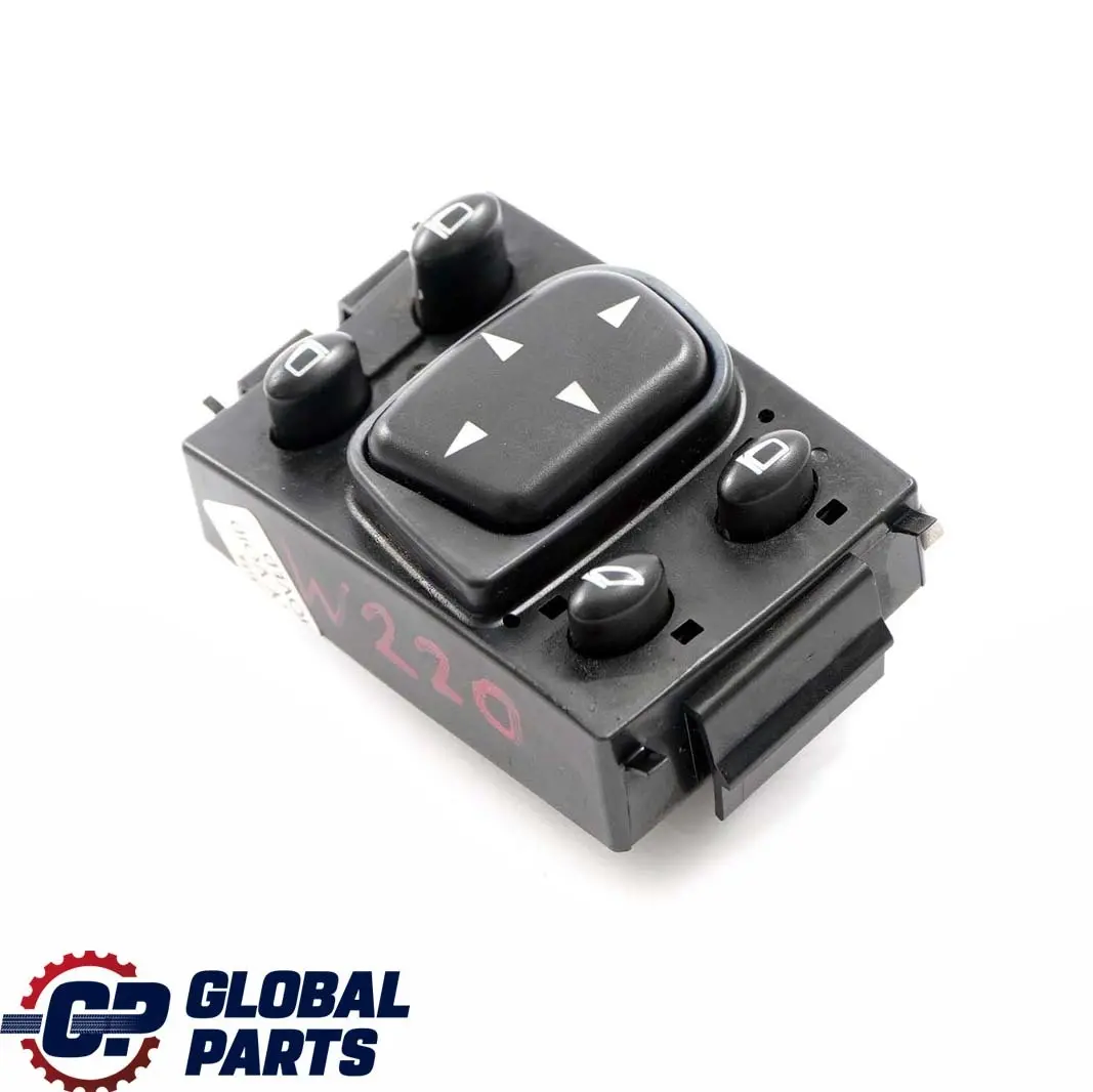 Mercedes-Benz CL S C215 W220 Wing Mirror Control Switch Button to with Part number A2208211551 Mercedes-Benz CL S C215 W220 Wing Mirror Control Switch Button - SKU rhd-A2208211551 - Part number A2208211551
