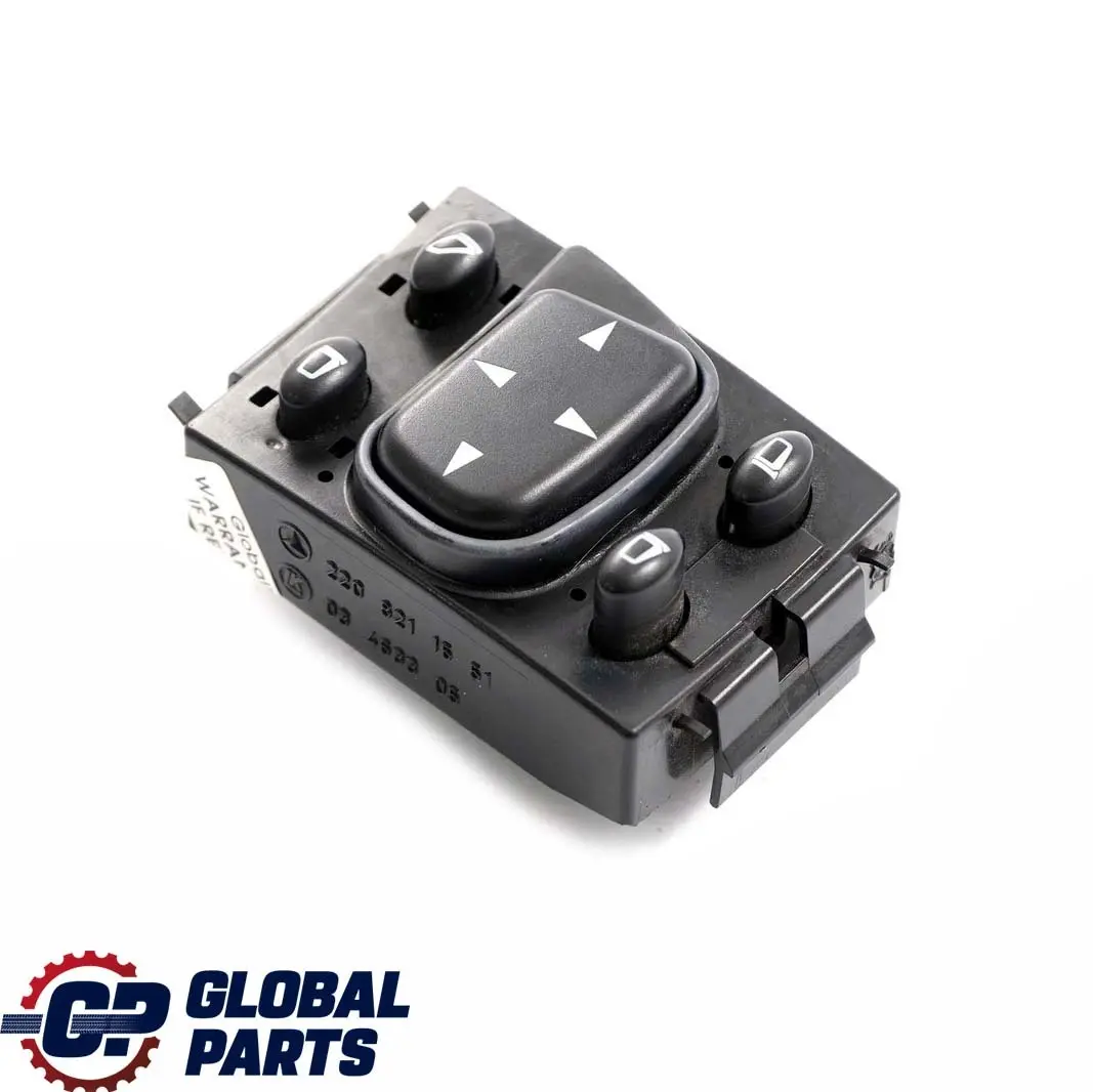  Mercedes-Benz CL S C215 W220 Wing Mirror Control Switch Button - SKU rhd-A2208211551 - Part number A2208211551