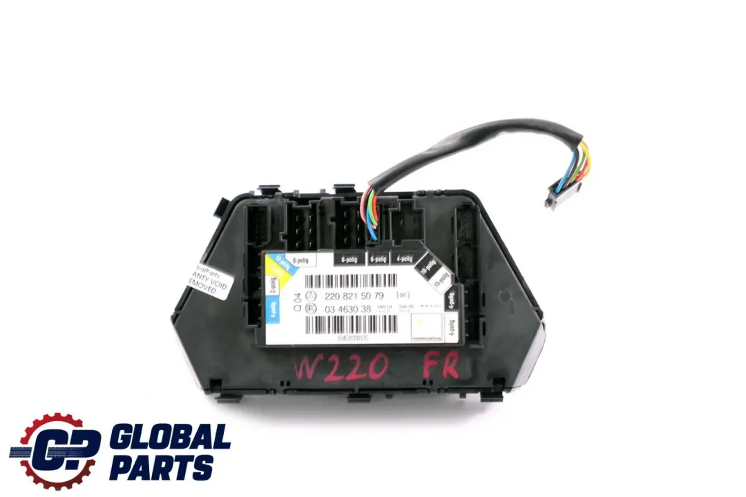  Mercedes-Benz S-Class W220 Seat Control Switch Front Right - SKU rhd-A2208215079 - Part number A2208215079