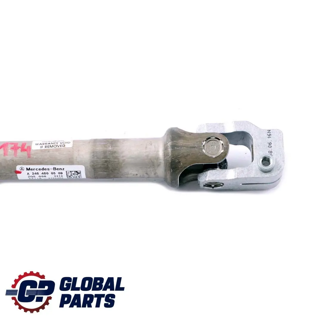 Mercedes-Benz A B Class W176 W246 Steering Column Joint Shaft A2464600509 to with Part number A2464608901 Mercedes-Benz A B Class W176 W246 Steering Column Joint Shaft A2464600509 - SKU rhd-A2464608901-1 - Part number A2464608901