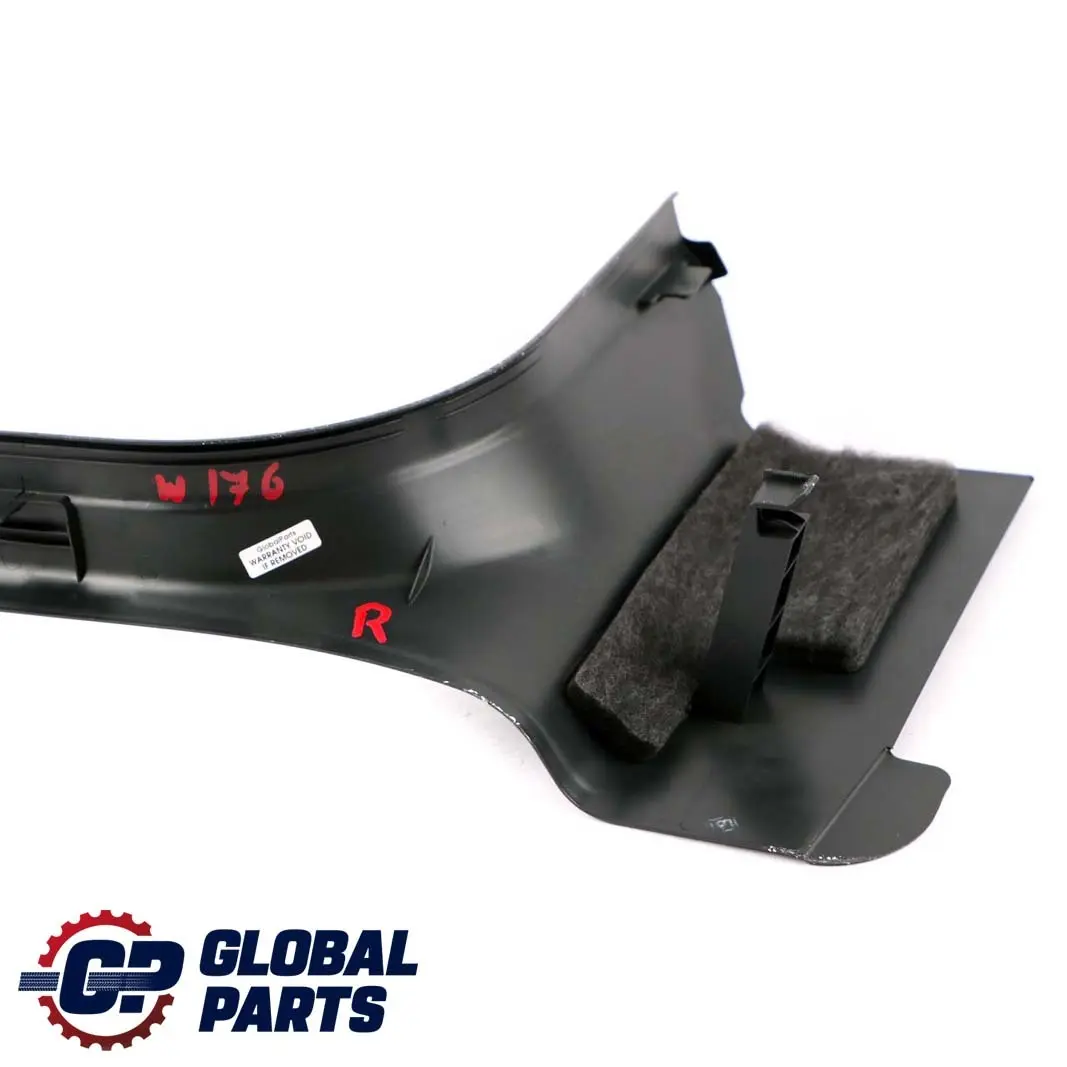 Mercedes-Benz A-Class W176 Front Right O/S A-Pillar Trim Cover Panel to with Part number A2466800406 Mercedes-Benz A-Class W176 Front Right O/S A-Pillar Trim Cover Panel - SKU rhd-A2466800406 - Part number A2466800406