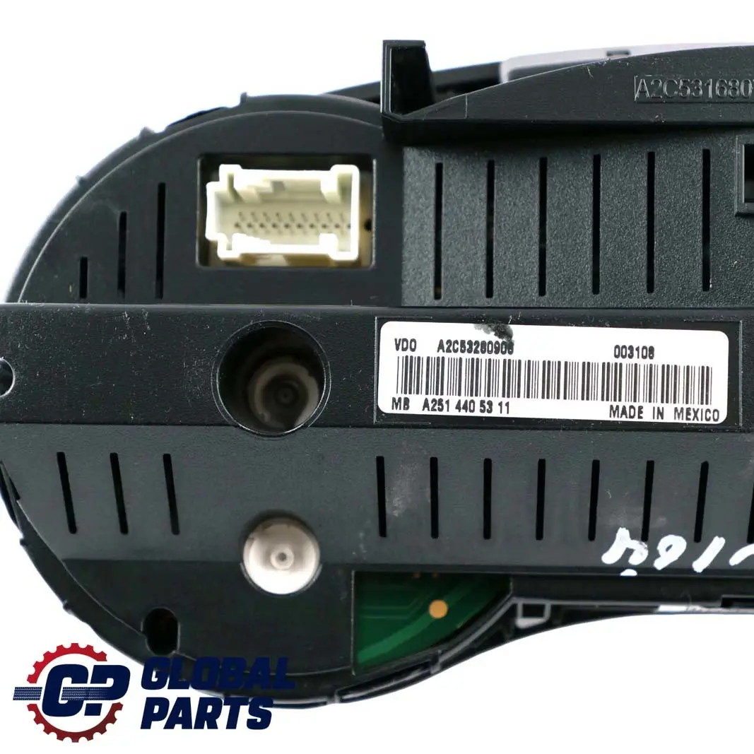Mercedes-Benz ML W164 Instrument Cluster Speedo Clocks Automatic to with Part number A2514405311 Mercedes-Benz ML W164 Instrument Cluster Speedo Clocks Automatic - SKU rhd-A2514405311 - Part number A2514405311