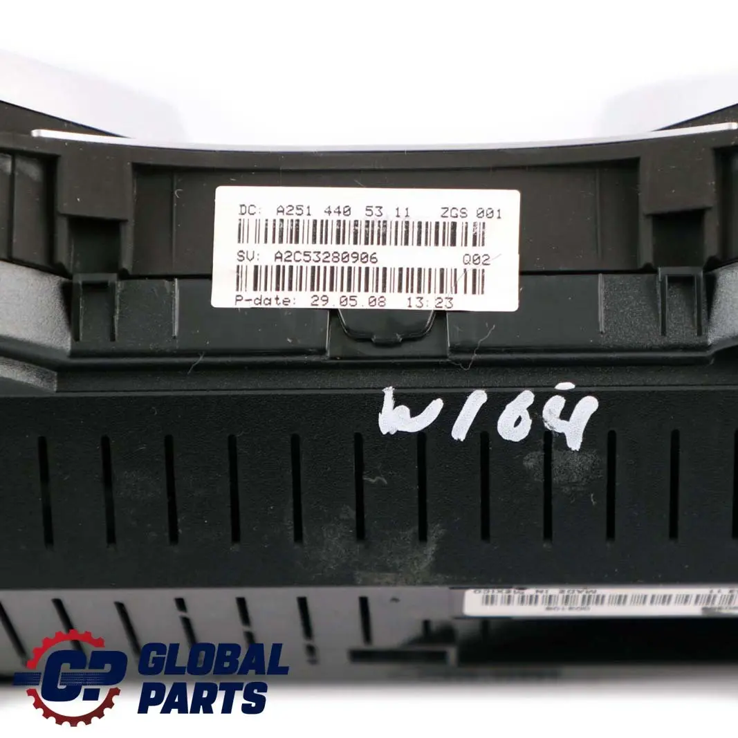 Mercedes-Benz ML W164 Instrument Cluster Speedo Clocks Automatic to with Part number A2514405311 Mercedes-Benz ML W164 Instrument Cluster Speedo Clocks Automatic - SKU rhd-A2514405311 - Part number A2514405311