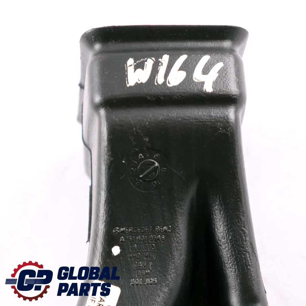  Mercedes-Benz M-Class ML W164 Air Duct Hose Pipe Vent Left Legroom - SKU rhd-A2518313546 - Part number A2518313546