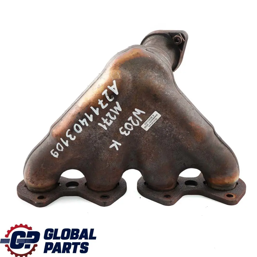 Mercedes-Benz W203 W204 C209 M271 Komperssor Petrol Exhaust Elbow Manifold to with Part number A2711403109 Mercedes-Benz W203 W204 C209 M271 Komperssor Petrol Exhaust Elbow Manifold - SKU rhd-A2711403109 - Part number A2711403109