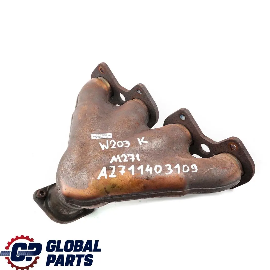  Mercedes-Benz W203 W204 C209 M271 Kompressor Petrol Exhaust Elbow Manifold - SKU rhd-A2711403109 - Part number A2711403109