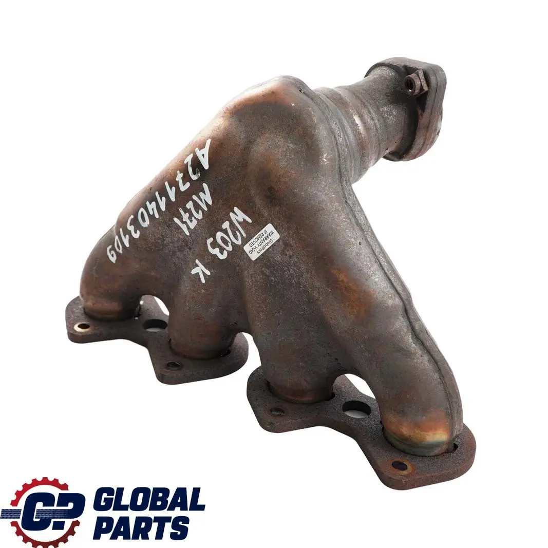 Mercedes-Benz W203 W204 C209 M271 Komperssor Petrol Exhaust Elbow Manifold to with Part number A2711403109 Mercedes-Benz W203 W204 C209 M271 Komperssor Petrol Exhaust Elbow Manifold - SKU rhd-A2711403109 - Part number A2711403109