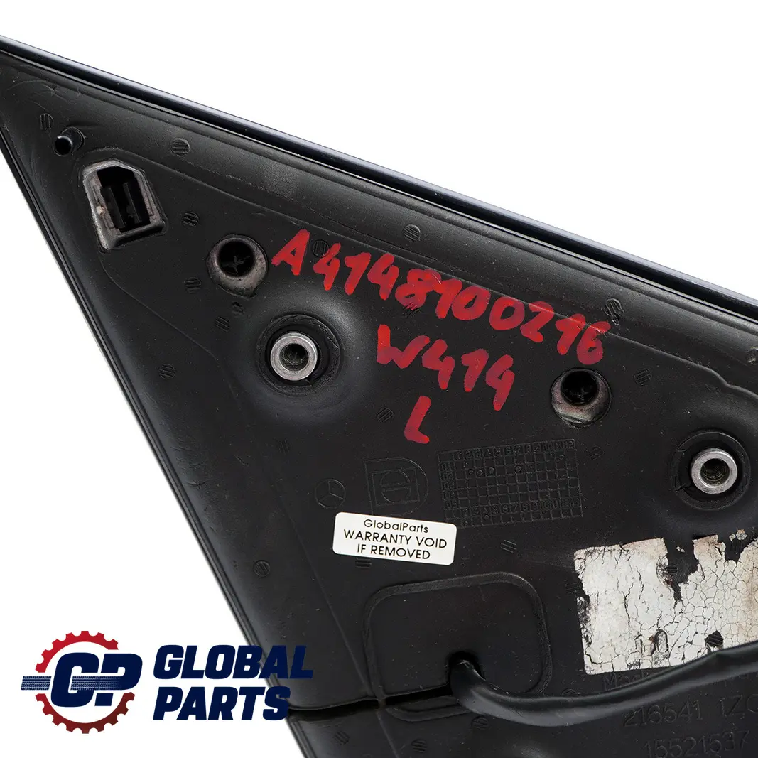 Mercedes-Benz Vaneo W414 Left N/S Base Outside Wing Mirror to with Part number A4148100216 Mercedes-Benz Vaneo W414 Left N/S Base Outside Wing Mirror - SKU rhd-A4148100216 - Part number A4148100216