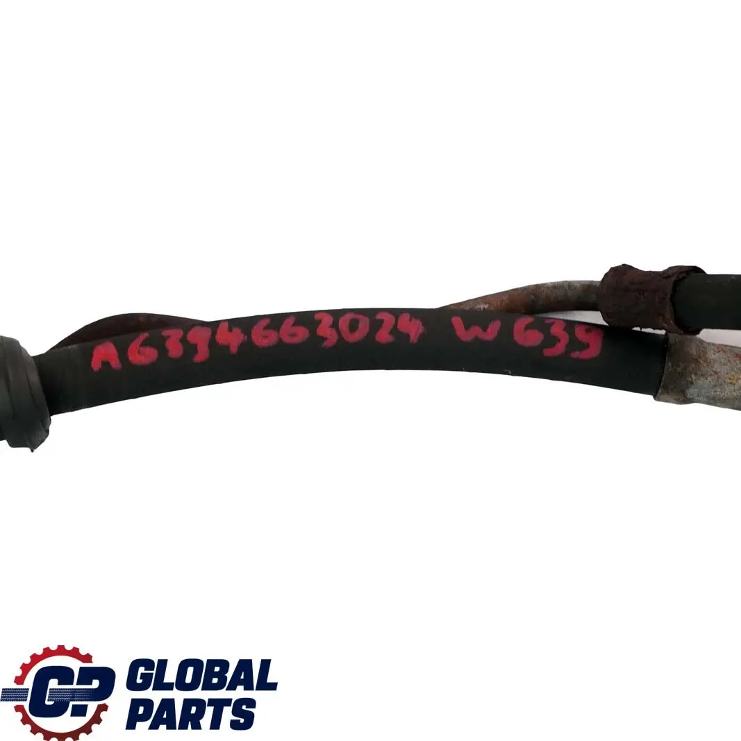  Mercedes-Benz Vito W639 Power Steering Hydraulic Pipe Oil Lines - SKU rhd-A6394663024 - Part number A6394663024