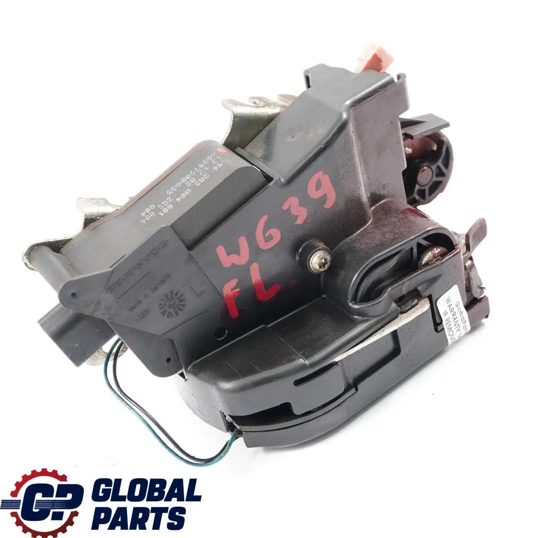 Mercedes-Benz Vito W639 Front Left N/S Door Lock Mechanism Actuator to with Part number A6397200635 Mercedes-Benz Vito W639 Front Left N/S Door Lock Mechanism Actuator - SKU rhd-A6397200635 - Part number A6397200635