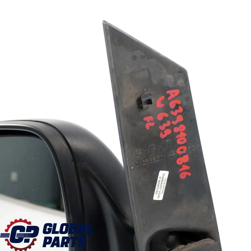 Mercedes-Benz Vito W639 Heated Electrical Left Wing Door Mirror Primed to with Part number A6398100816 Mercedes-Benz Vito W639 Heated Electrical Left Wing Door Mirror Primed - SKU rhd-A6398100816-PRIM - Part number A6398100816