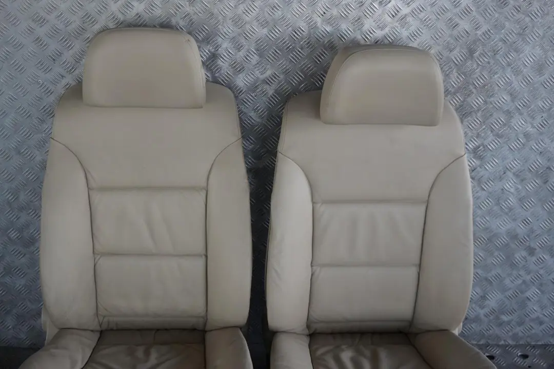 BMW LCI Touring Creambeige Cream Beige Leather Interior Seats Door Cards - SKU rhd-E61 LCI Creambeige Leather Seats (LCGE) - Part number E61