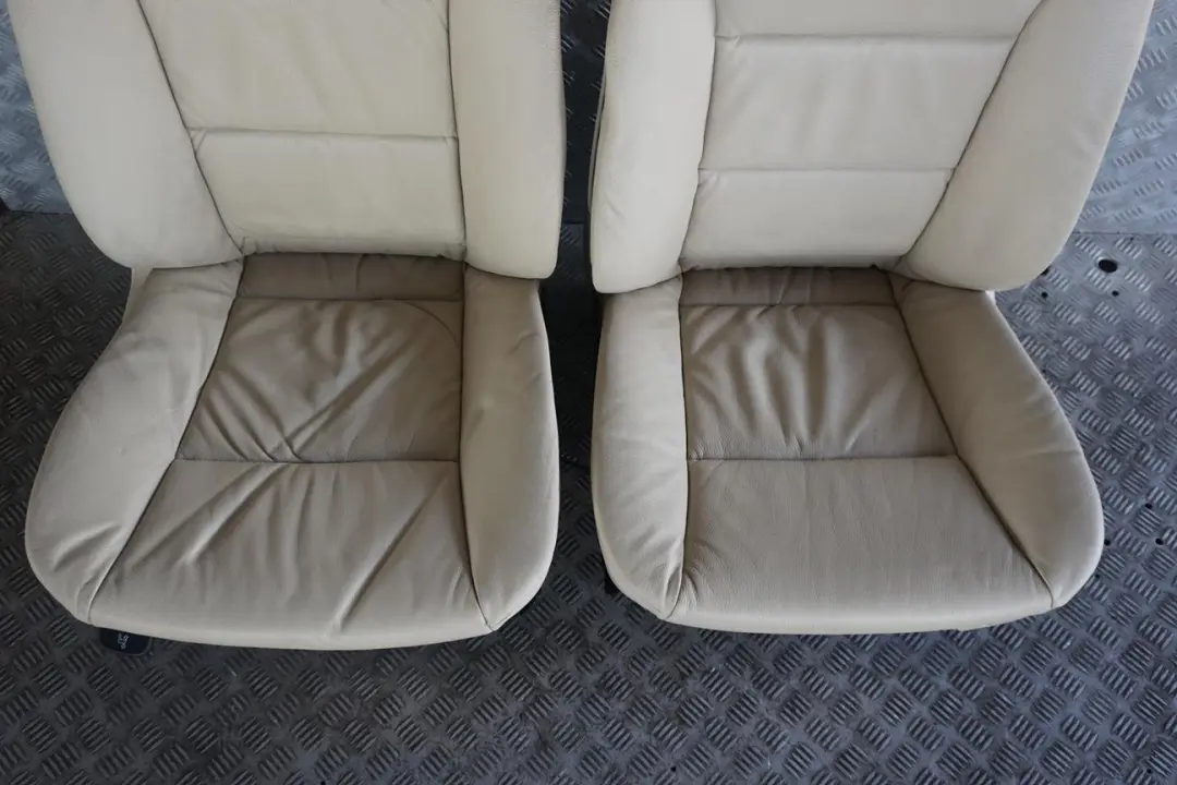 Creambeige Cream Beige Leather Interior Seats Door Cards to BMW LCI Touring with Part number E61 BMW LCI Touring Creambeige Cream Beige Leather Interior Seats Door Cards - SKU rhd-E61 LCI Creambeige Leather Seats (LCGE) - Part number E61