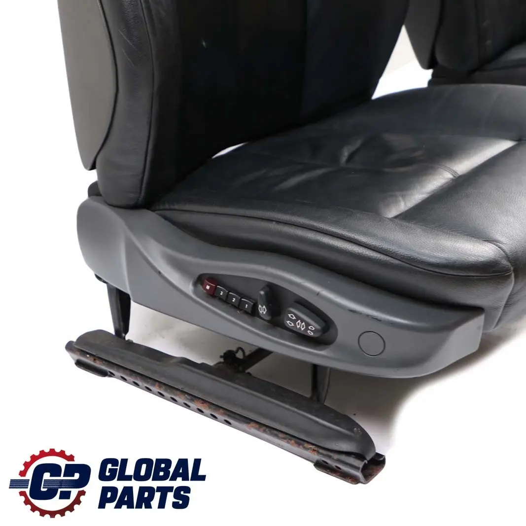 BMW Heated Black Leather Interior Front Rear Seat Seats Electric Memory - SKU rhd-E63 Heated Black Leather Seats Memory - Part number E63