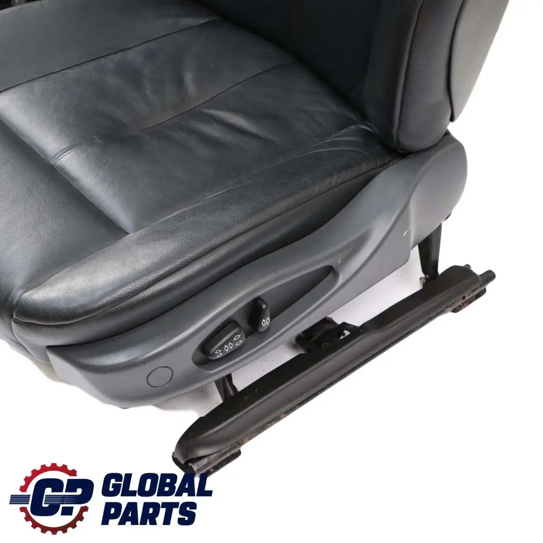 BMW Heated Black Leather Interior Front Rear Seat Seats Electric Memory - SKU rhd-E63 Heated Black Leather Seats Memory - Part number E63