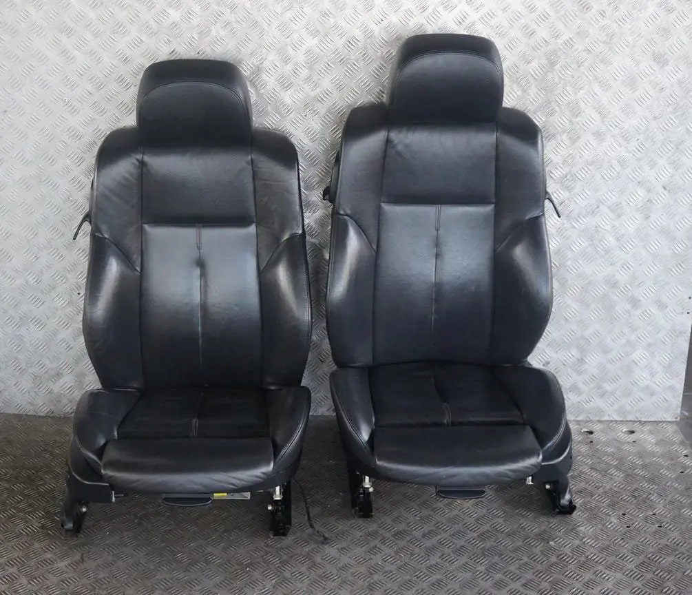 Leather Interior Seats Memory with Door Cards to BMW 6 Series M Sport Black with Part number E63 BMW 6 Series M Sport Black Leather Interior Seats Memory with Door Cards - SKU rhd-E63 M Sport Black Leather Seats Memory - Part number E63