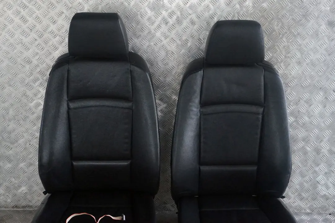 Heated Black Leather Interior Electric Memory Seats Door Cards to BMW 3 Series with Part number E92 BMW 3 Series Heated Black Leather Interior Electric Memory Seats Door Cards - SKU rhd-E92 Black Leather Seats Heated Memory - Part number E92