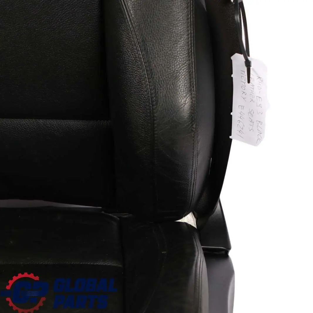 Heated Black Leather Interior Seats Electric Memory Door Cards to BMW M Sport with Part number E93 BMW M Sport Heated Black Leather Interior Seats Electric Memory Door Cards - SKU rhd-E93 Black Leather Seats Memory - Part number E93