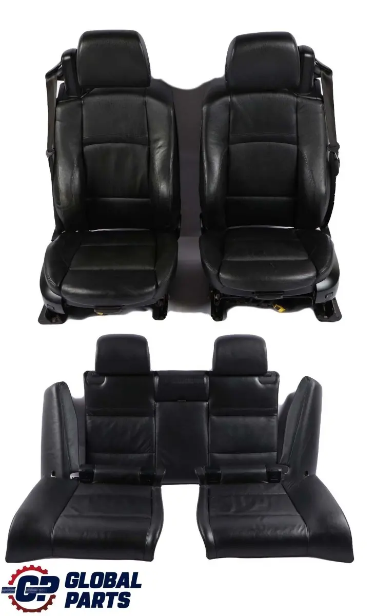 Heated Black Leather Interior Seats Electric Memory Door Cards to BMW M Sport with Part number E93 BMW M Sport Heated Black Leather Interior Seats Electric Memory Door Cards - SKU rhd-E93 Black Leather Seats Memory - Part number E93