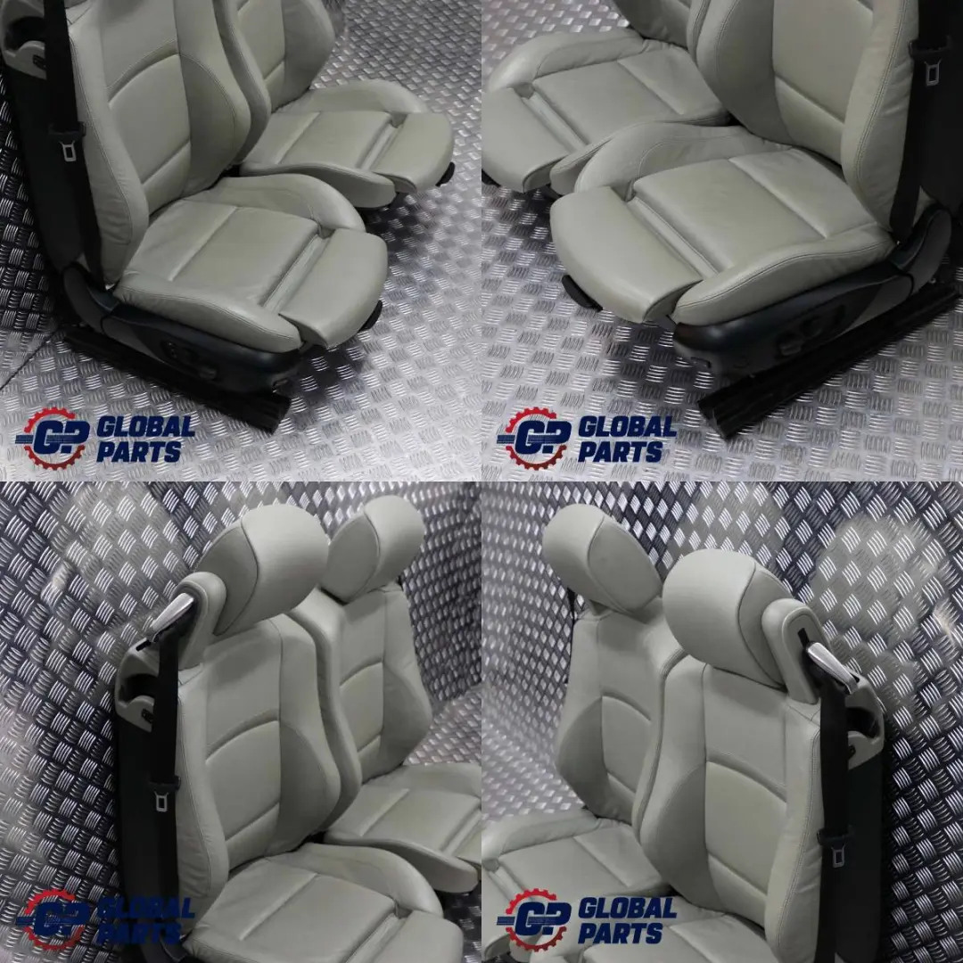 Grey Leather Interior Seats Electric Memory Door Cards to BMW Cabrio M Sport with Part number E93 BMW Cabrio M Sport Grey Leather Interior Seats Electric Memory Door Cards - SKU rhd-E93 M Sport Grey Leather Seats Memory - Part number E93