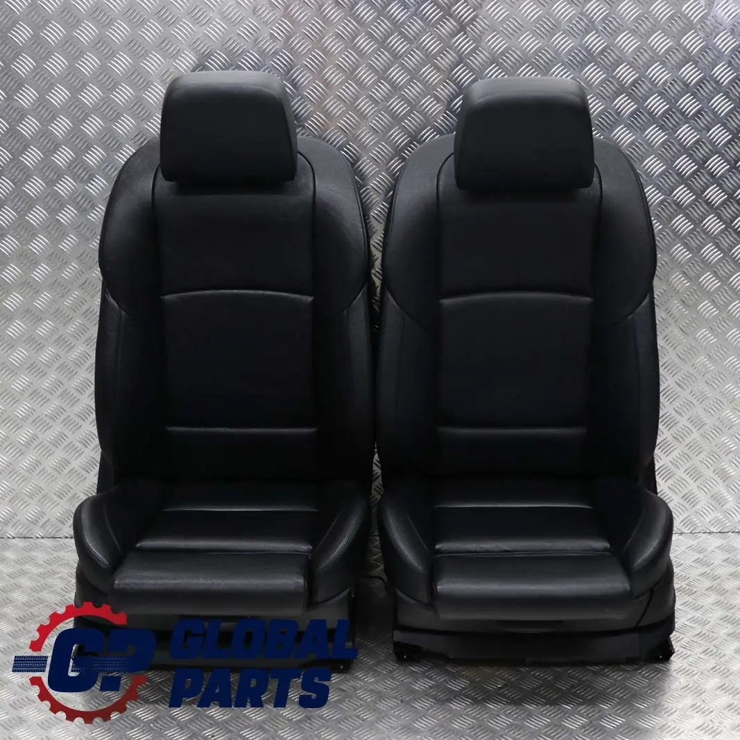 BMW 5 Series Heated M Sport Black Leather Interior Seats Memory Door Cards - SKU rhd-F11 Black Leather Seats - Part number F11