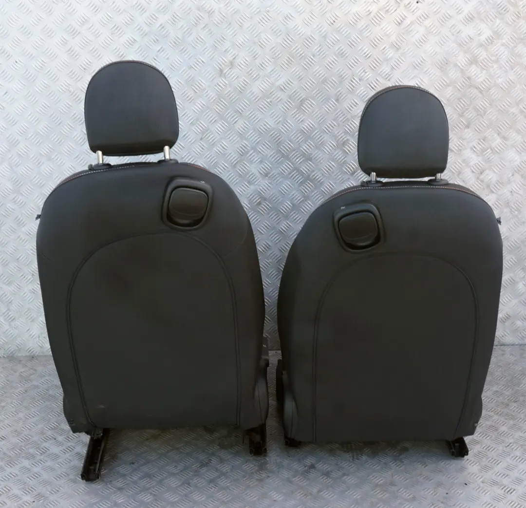 Cloth Interior Seats Fabric Firework Carbon Black to BMW Mini Cooper One F56 with Part number F56 Cloth Firework Seats BMW Mini Cooper One F56 Cloth Interior Seats Fabric Firework Carbon Black - SKU rhd-F56 Cloth Firework Seats - Part number F56 Cloth Firework Seats