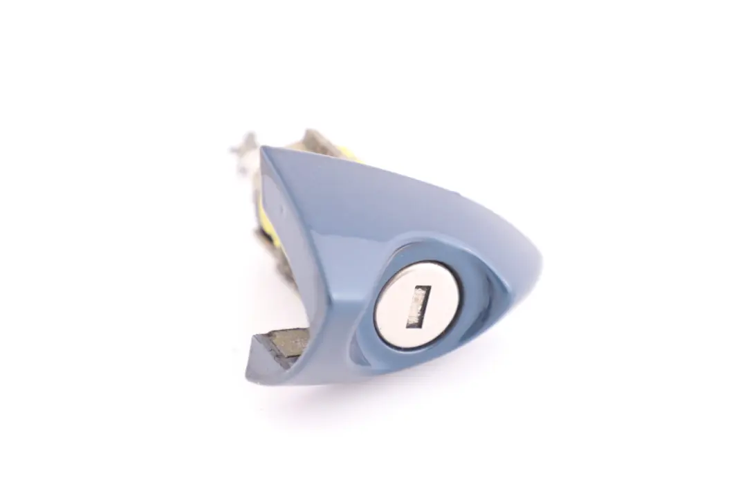 BMW X5 Series E53 Front Right Handle O/S Lock Cylinder Topasblau Topaz Blue - SKU rhd-P0007433-TB - Part number 0007433