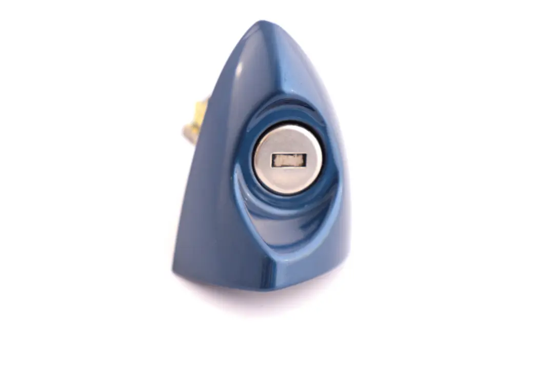 Front Right Handle O/S Lock Cylinder Topasblau Topaz Blue to BMW X5 Series E53 with Part number 0007433 BMW X5 Series E53 Front Right Handle O/S Lock Cylinder Topasblau Topaz Blue - SKU rhd-P0007433-TB - Part number 0007433