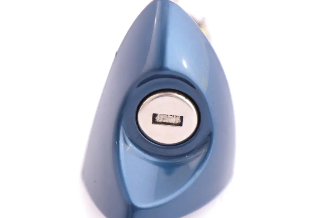 Front Right Handle O/S Lock Cylinder Topasblau Topaz Blue to BMW X5 Series E53 with Part number 0007433 BMW X5 Series E53 Front Right Handle O/S Lock Cylinder Topasblau Topaz Blue - SKU rhd-P0007433-TB - Part number 0007433