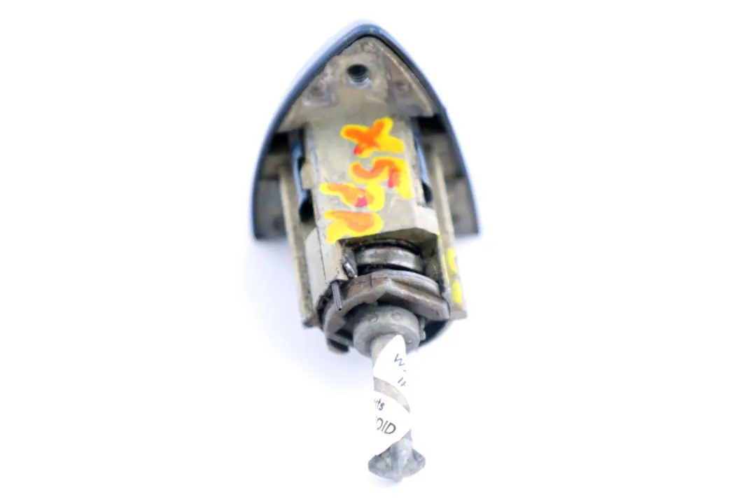 Front Right Handle O/S Lock Cylinder Topasblau Topaz Blue to BMW X5 Series E53 with Part number 0007433 BMW X5 Series E53 Front Right Handle O/S Lock Cylinder Topasblau Topaz Blue - SKU rhd-P0007433-TB - Part number 0007433