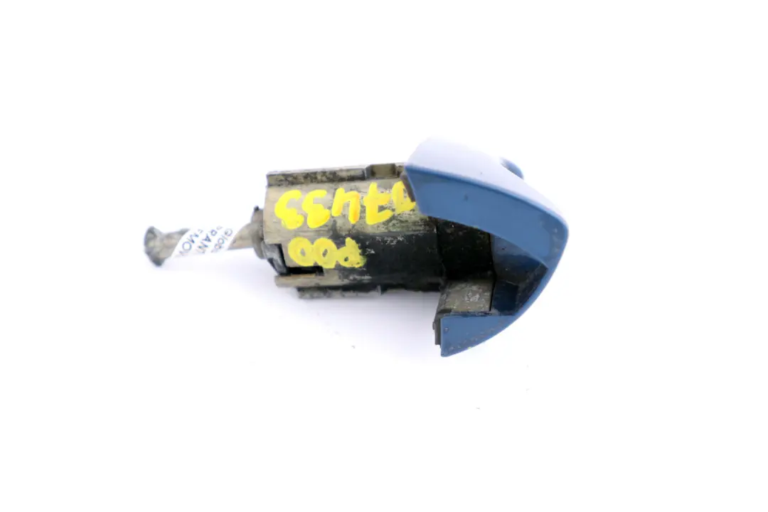 Front Right Handle O/S Lock Cylinder Topasblau Topaz Blue to BMW X5 Series E53 with Part number 0007433 BMW X5 Series E53 Front Right Handle O/S Lock Cylinder Topasblau Topaz Blue - SKU rhd-P0007433-TB - Part number 0007433