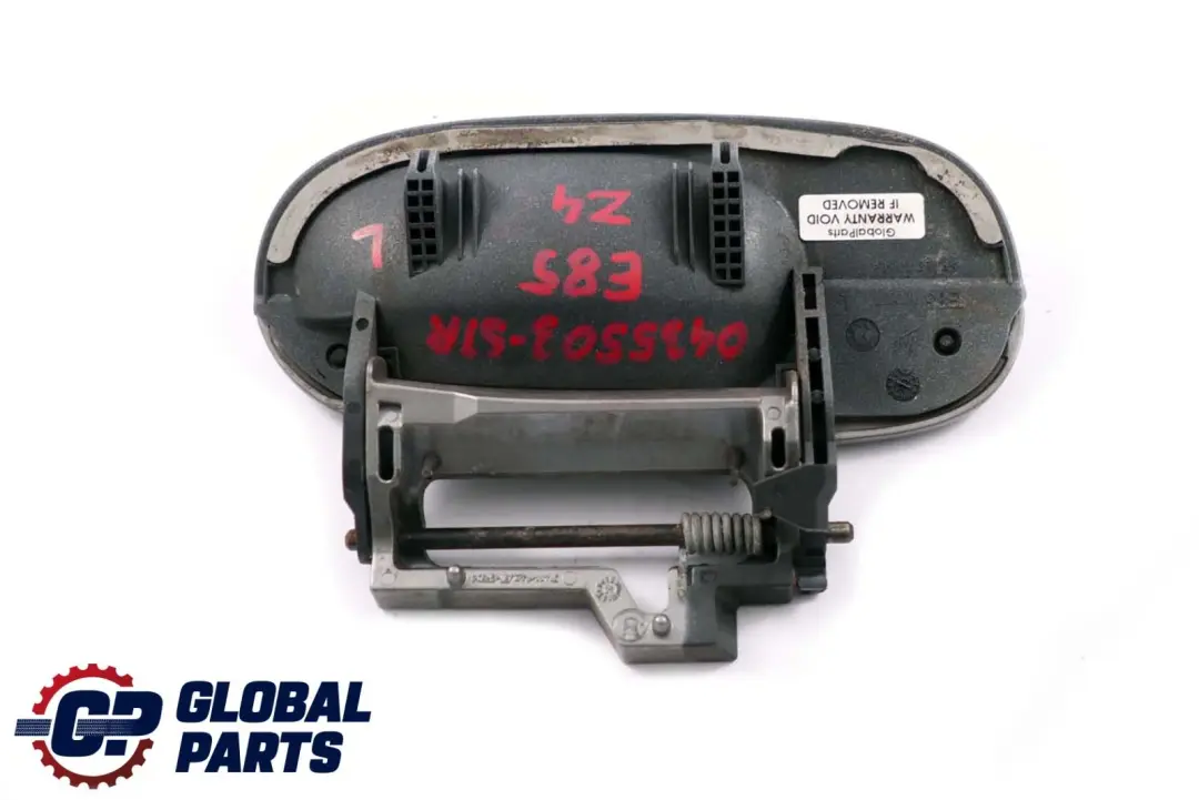 BMW Z4 Series E85 Outer Door Opener Left Grab Handle Sterlinggrau Metallic Grey - SKU rhd-P0435503-STR - Part number 0435503