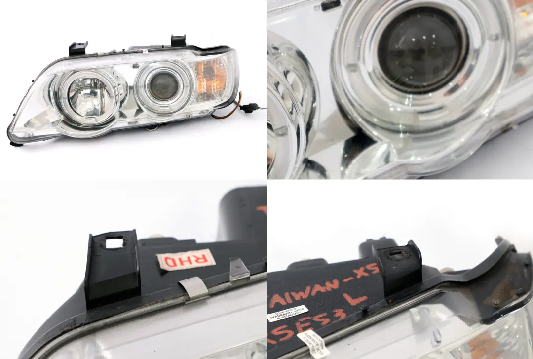 Headlight Headlamp Set Lamp Front O/N/S Right Left TAIWAN to BMW X5 Series E53 with Part number SONARSK3362105R98H7 BMW X5 Series E53 Headlight Headlamp Set Lamp Front O/N/S Right Left TAIWAN - SKU rhd-TAIWAN-X5 - Part number SONARSK3362105R98H7
