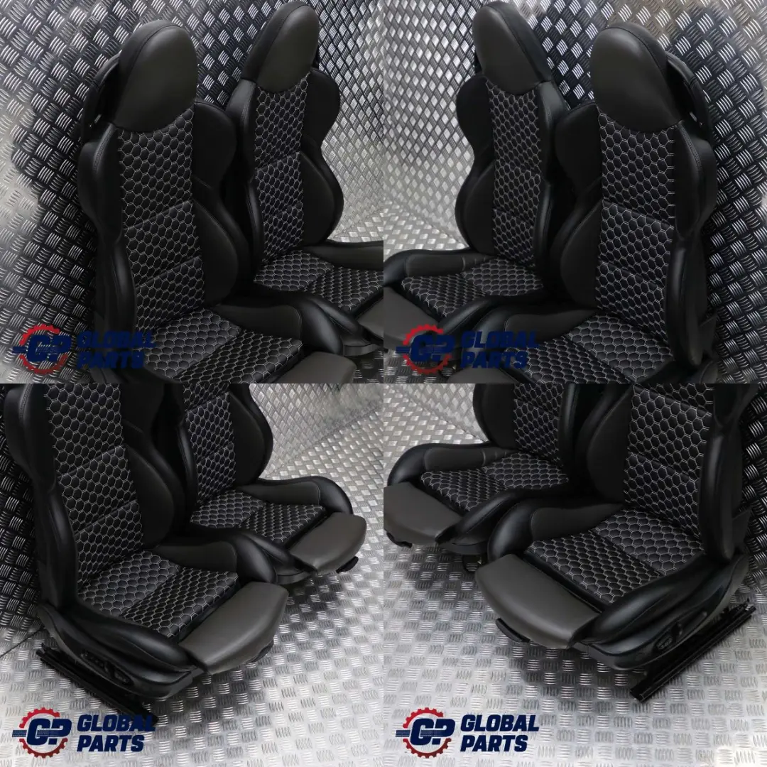 Heated Black / Dark Grey Leather Front Left Right N/O/S Seats Seat Electric Memory RHD to BMW Z4 M Sport with Part number E85 BMW Z4 M Sport Heated Black / Dark Grey Leather Front Left Right N/O/S Seats Seat Electric Memory RHD - SKU rhd-Z4 E85 M Sport Seats - Part number E85