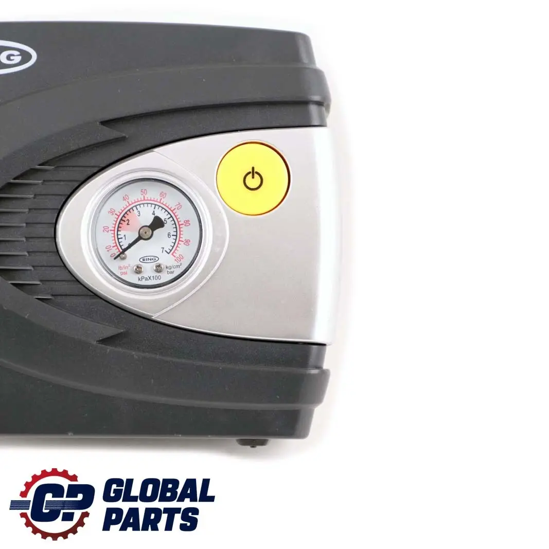 Genuine Ring Automotive Analogue Air Compressor Pump Inflator to with Part number Ring Compressor Genuine Ring Automotive Analogue Air Compressor Pump Inflator - SKU Ring Compressor - Part number Ring Compressor
